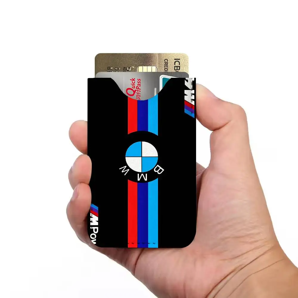 Car B-BMW Card Protect Kreditkartenetui, schlanker Geldbörsenschutz für Männer, Reisen, Einkaufen – Detail 8