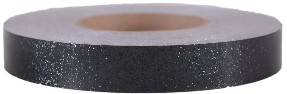 

Glitter Tape - Black (1-inch x 150 ft) by
