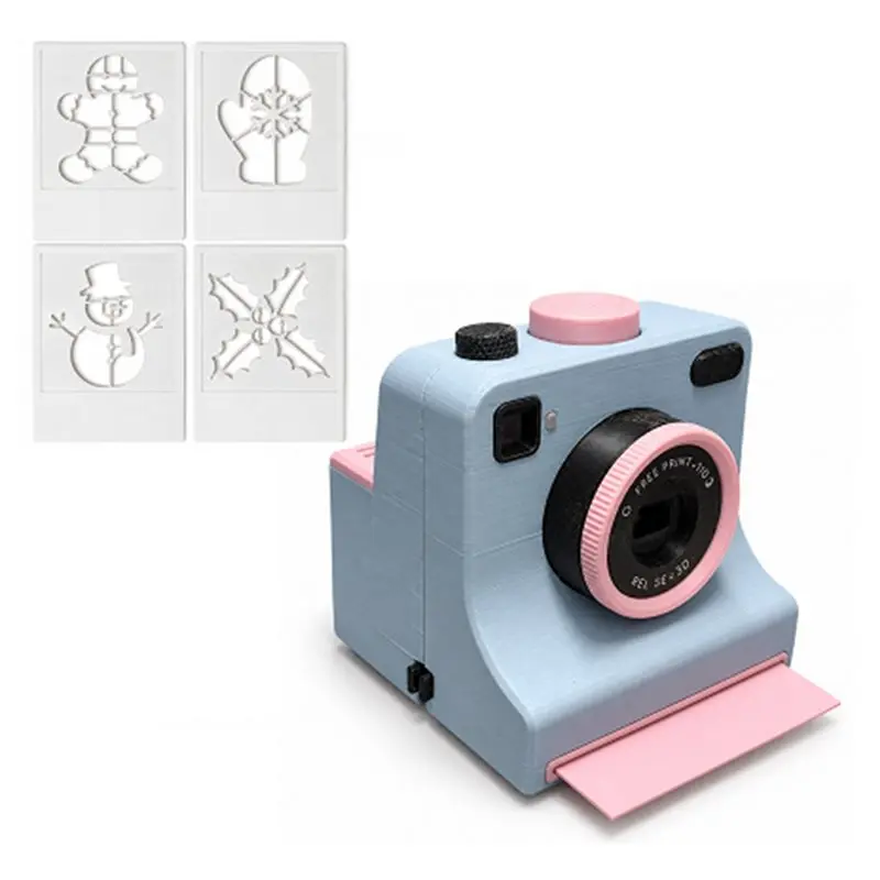 EMECE-Coffee Printer 3D Printed Coffee Latte Art Maker One-Touch With 4 Stencils For Cappuccino Cocoa And Hot Chocolate