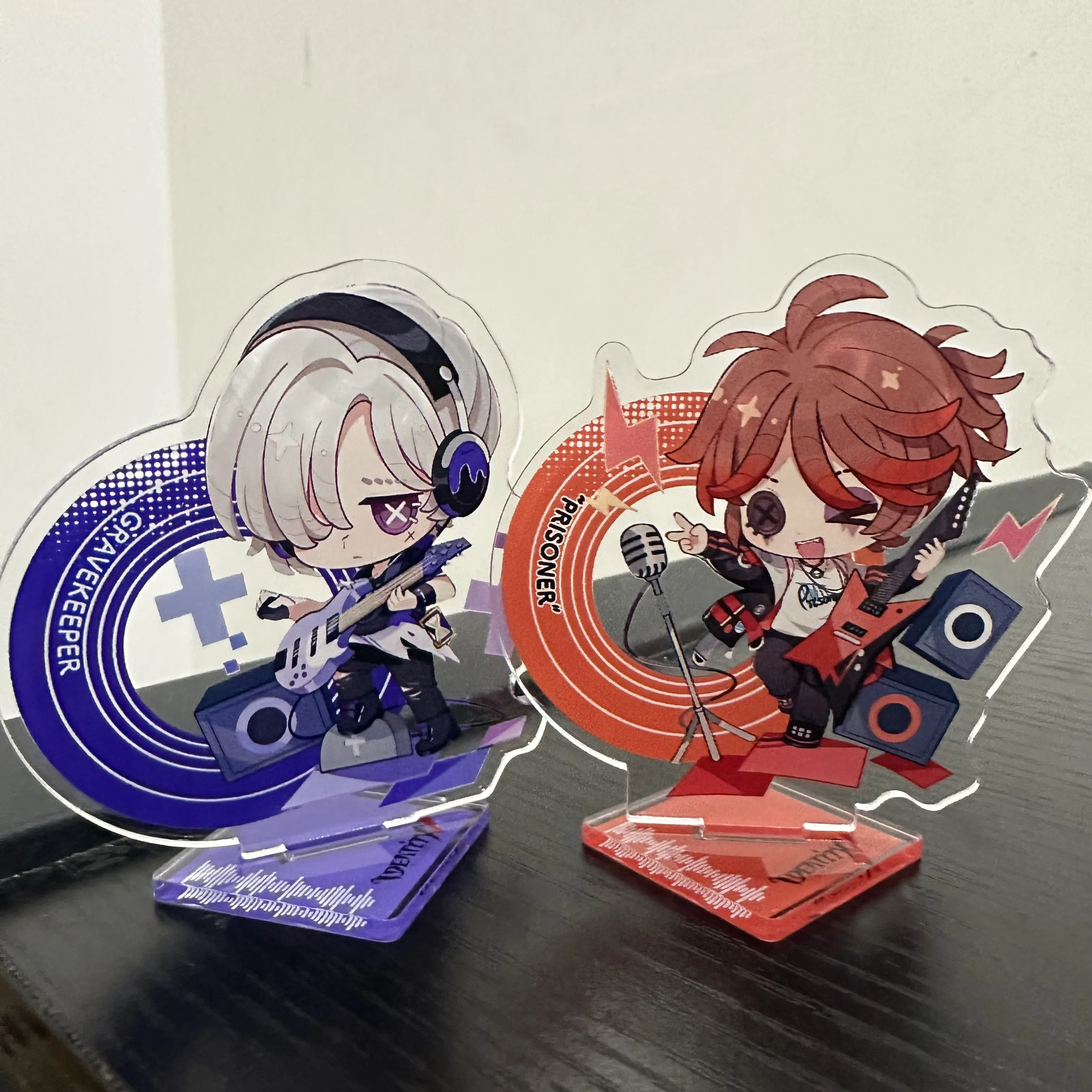 

Game Identity Ⅴ Figures Aesop Carl Ithaqua Andrew Kreiss Cosplay Acrylic Stand Model Plate Desk Decor Standing Sign Toys