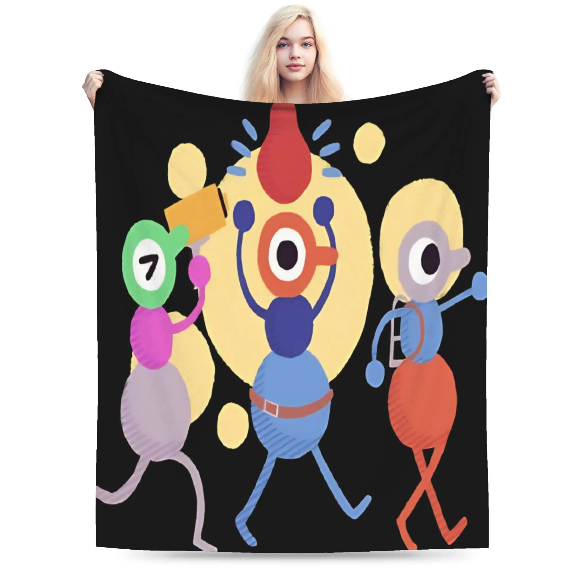 Big Walk Games 2026 Accessories Blankets Lightweight Thin Flannel  Throw Blankets Cozy Plush Thin Quilt