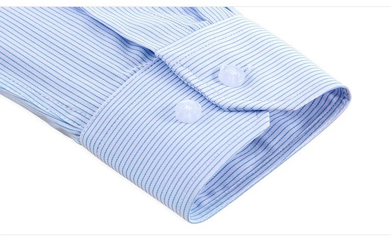 high quality autumn men plus size office shirts long sleeve cotton 8XL 10XL 12XL oversize striped shirts formal shirt blue black