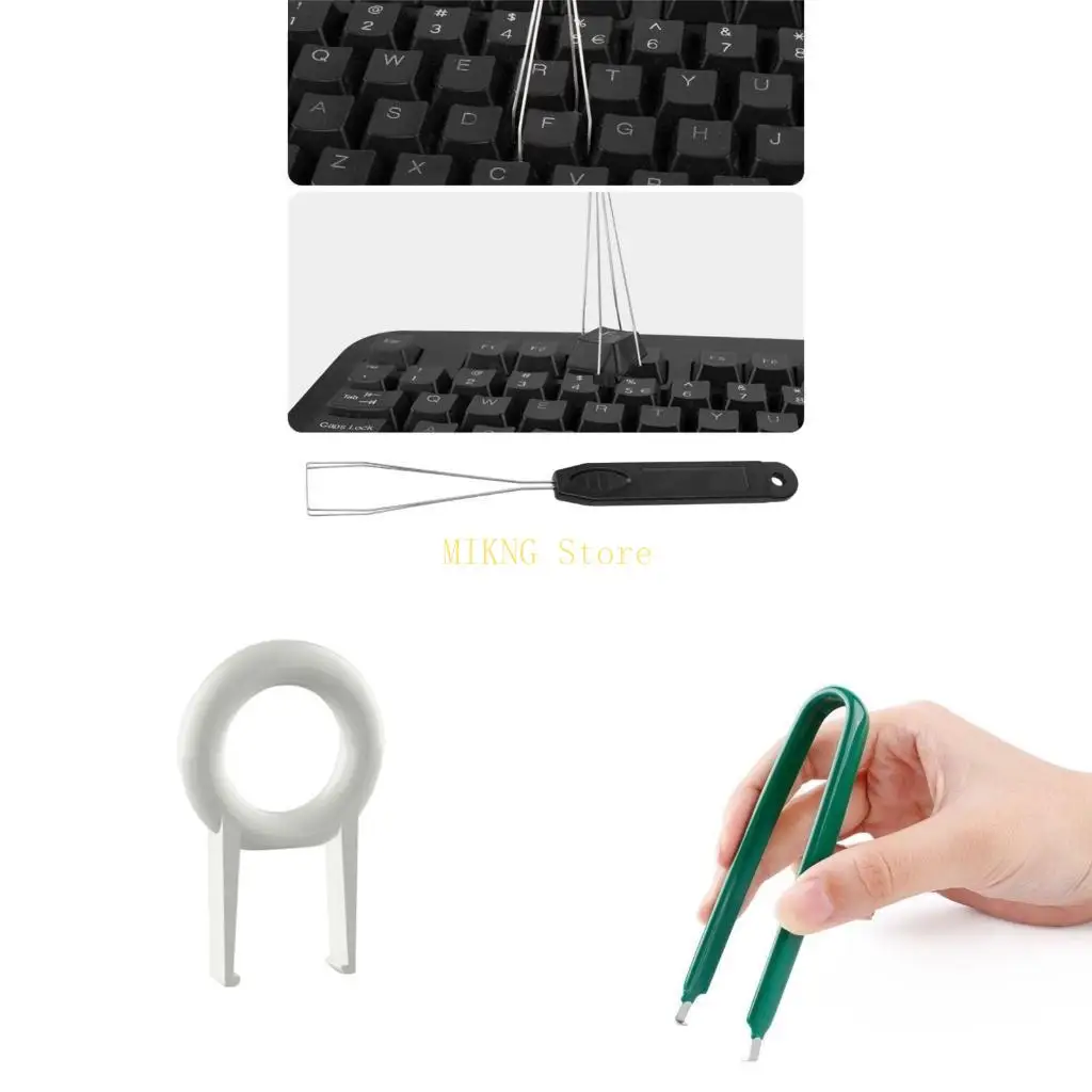 

Solid Steel AntiStatic IC Puller Design Keycap Puller For Safe Extraction Of Keyboard Switches And Circuit Chips best sale