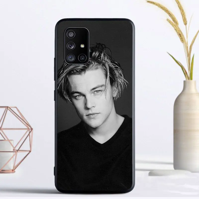 Leonardo DiCaprio young Phone Cover For Samsung Galaxy A24 A52S A73 A14 A23 A21S A13 A53 A32 A22 A34 A41 A42 A33 A20E A40 Cases