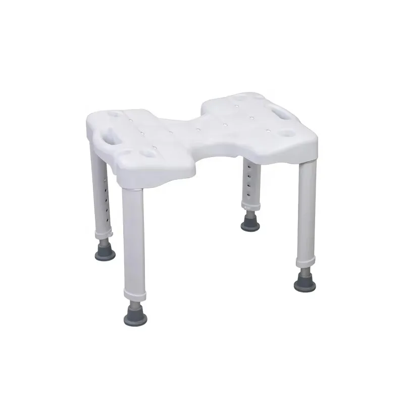 The elderly with backrest sunscreen bathroom safety height adjustable bath chair seat