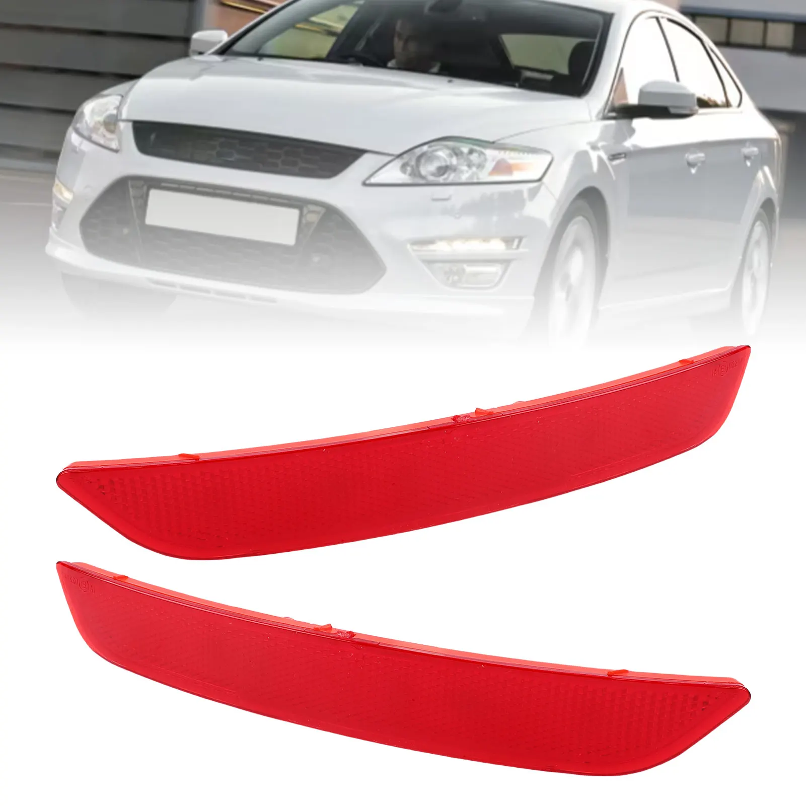 

Замена отражателя заднего бампера, замена отражателя заднего бампера для Mondeo MK4 2007-201, объектив, автомобильные аксессуары