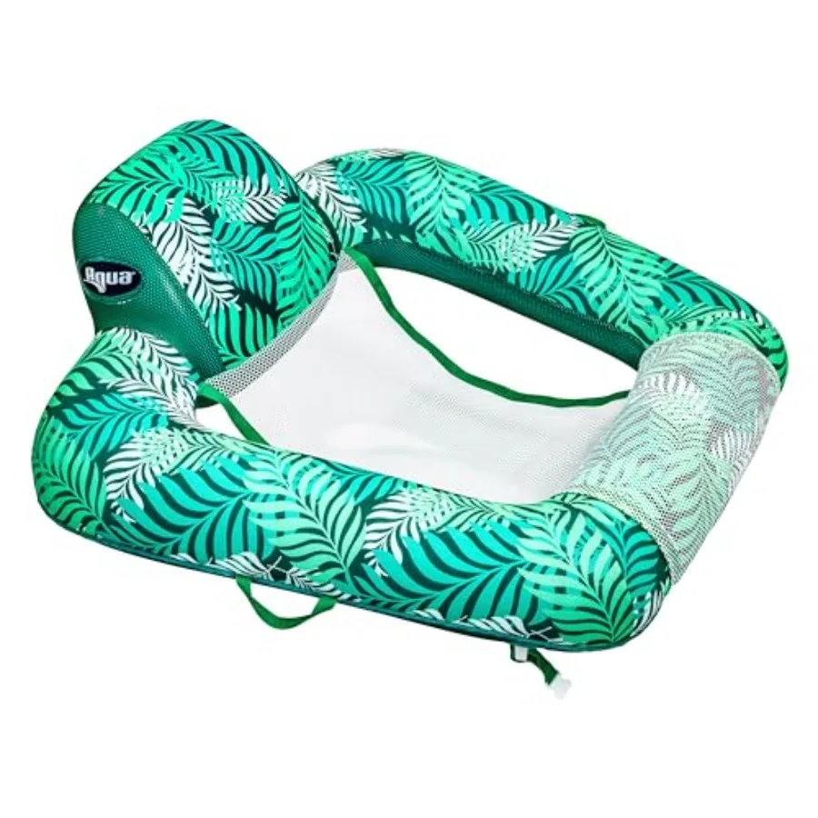 

Aqua Pool Chair Float Lounge for Adults and Multiple Colors Shapes Styles Comfortable Floating Relaxation
