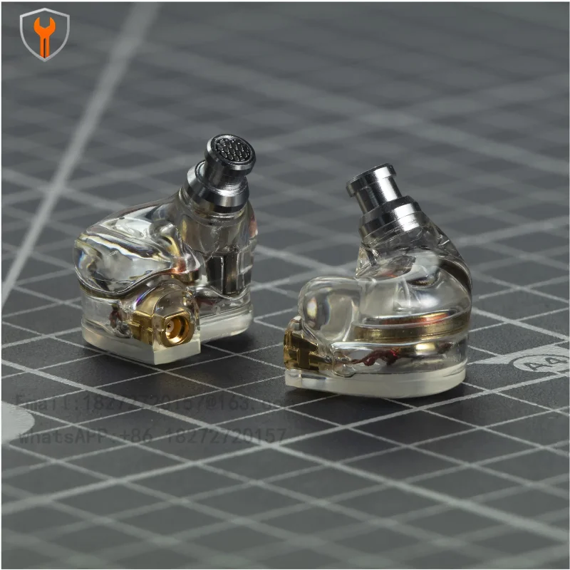 Circle Iron Earphones 4 Dynamic Iron 1 Dynamic Performance Live KTV Monitoring Ear Return Fever DIY Earplugs