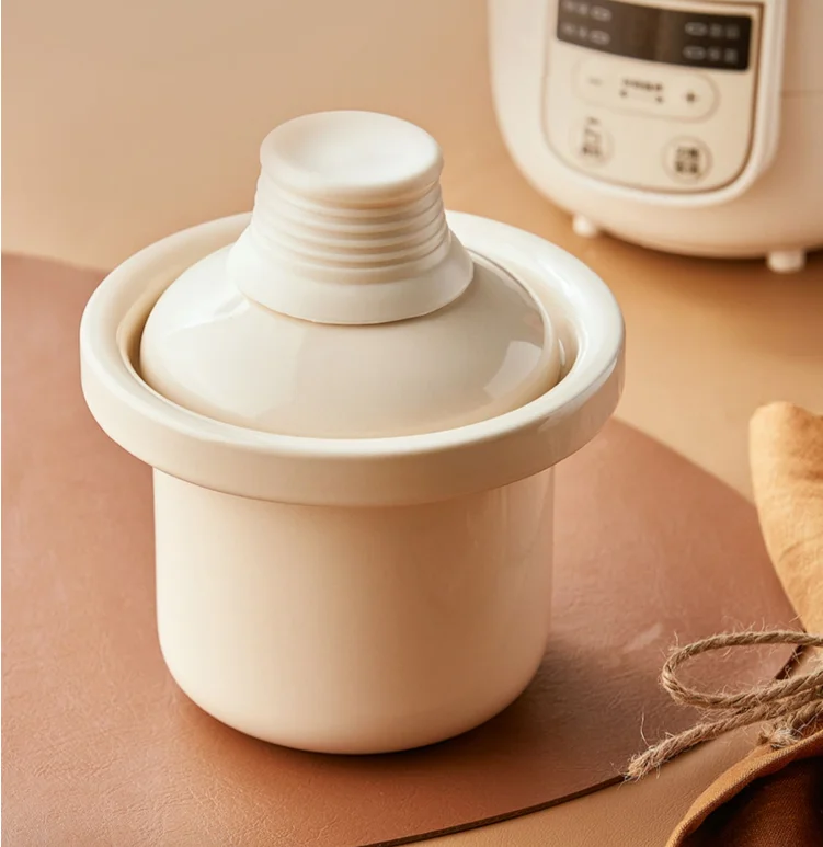 220V Mini Electric Slow Stewer 0.5L Baby Food Cooking Pot Multi Cooker 85W Rice Cooker Porridge Stewing Machine