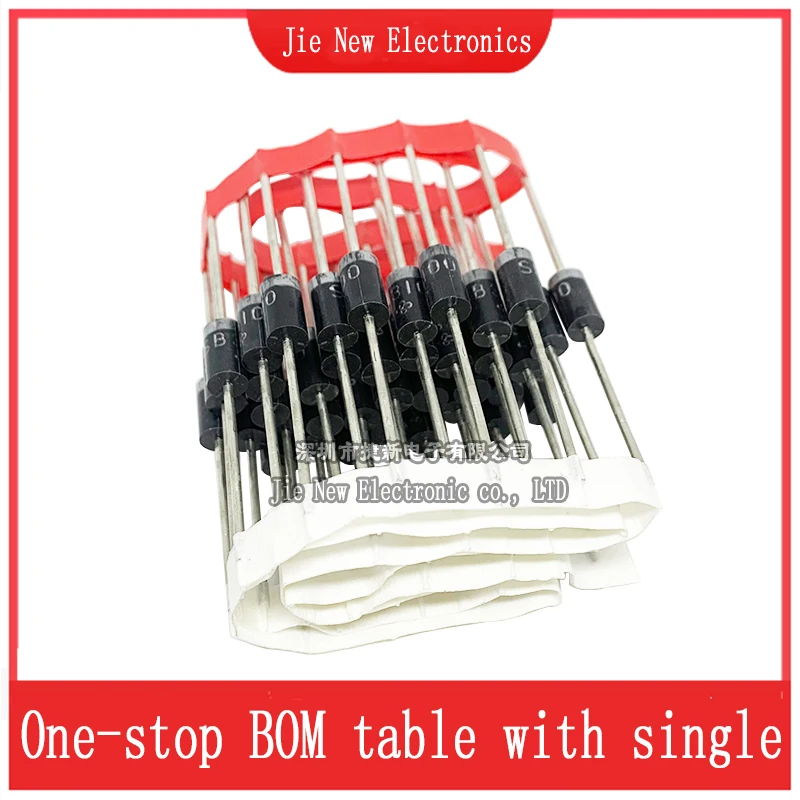 20pcs/lot SB340 SB360 SB3100 SB3150 SB3200  SB540 SB560  SB5100 SB5150 SB5200 Authentic Schottky Rectifiers DO-27