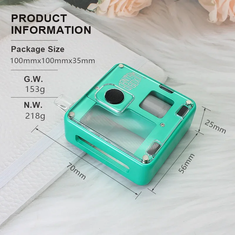 SXK BANTAM BOX V3 Box Mod Kit 30 Вт Vaper Vape Pen Материал цинкового сплава Портативный мини-мод для вейпа Подходит для одной батареи 18650