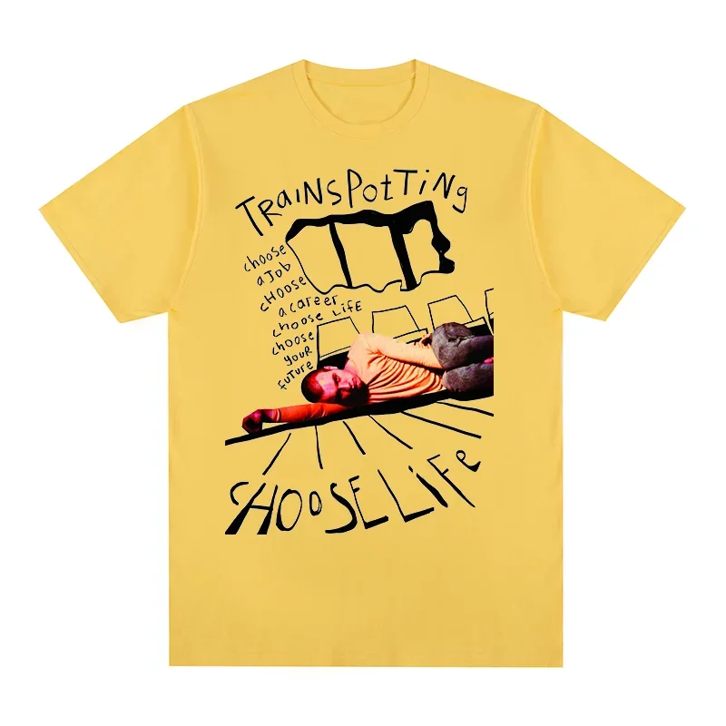 Trainspotting Vintage t-shirt Creative Birthday Gifts Streetwear Y2k Hip Hop T shirt New TEE TSHIRT Womens tops