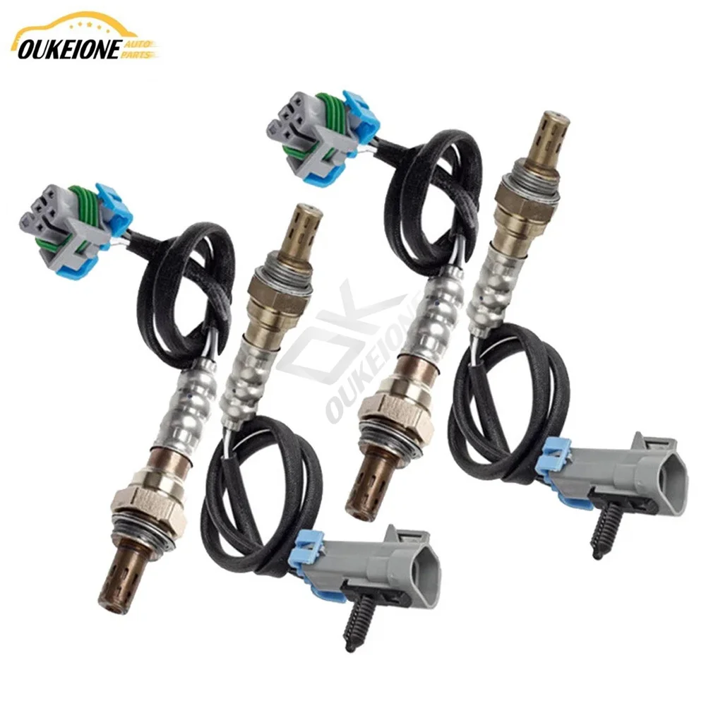 

4Pcs for Buick Enclave GMC Acadia Saturn Outlook Saturn Vue 2007 2008 2009 3.6L Lambda Oxygen O2 Sensor 234-4668 234-4294