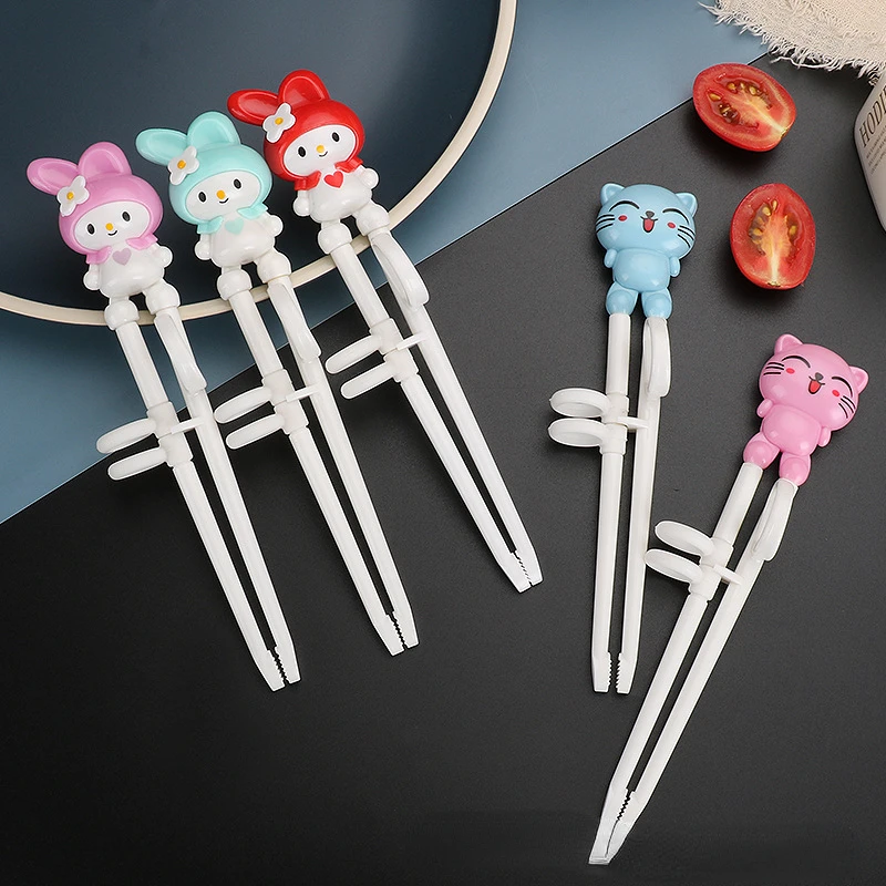 

Children's Tableware Baby Baby Practice Complementary Chopsticks Correct Creative Cartoon Learning Chopsticks Dinnerware