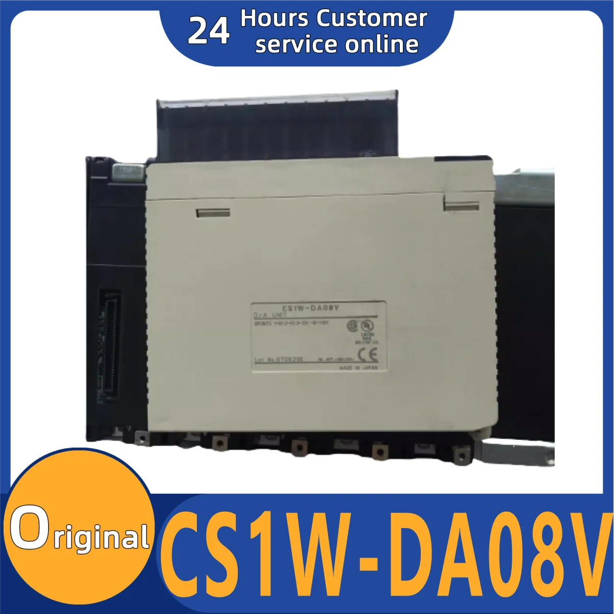 

Новый оригинальный аналоговый выходной модульCS1W-DA08VCS1W-DA08C