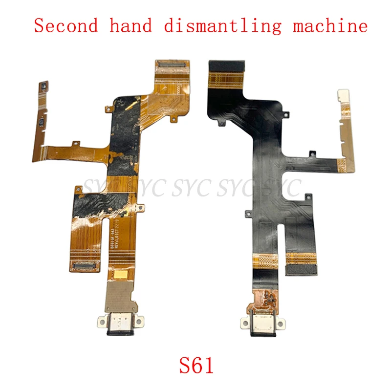 USB Charging Port Connector Board Flex For Cat S62 Pro S61 S52 Charging Connector Flex Cable Repair Parts