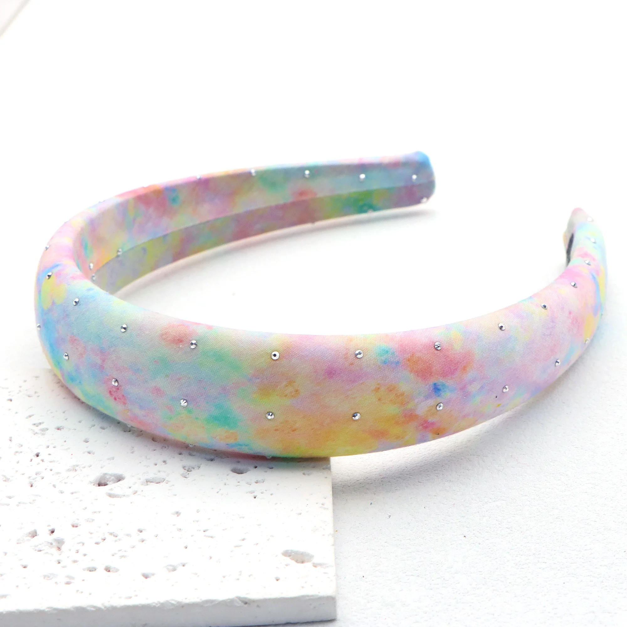 1pc Tie Dye dot Headband, Hair Accessory for Everyday Fashion in Europe And America, Featuring a Easy Yet Sophisticated Style