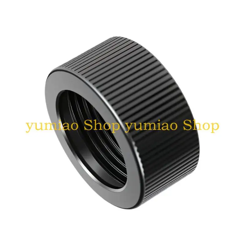 587B 17Mm Metal Locking Nut Wireless Device Nut Permanent Aluminum Nut for Adjustable Phone Grip Tablet Bracket & Tripods