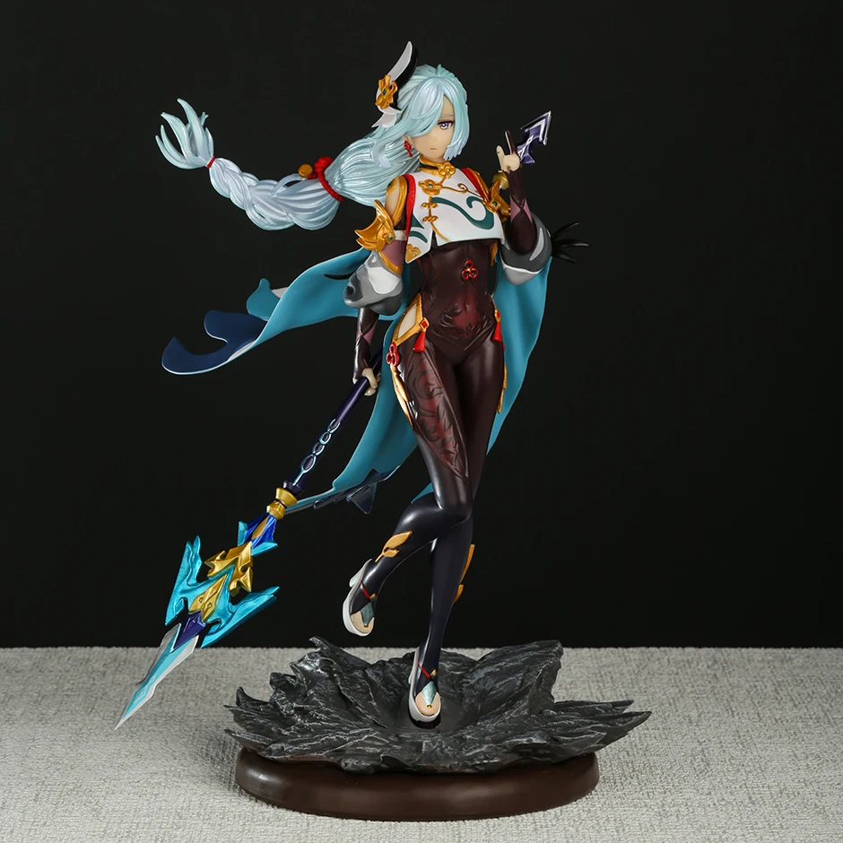 Hot Game Genshin Impact Shenhe Anime Figure Excellent Model Toy Gift Collectibles Statue Decorations