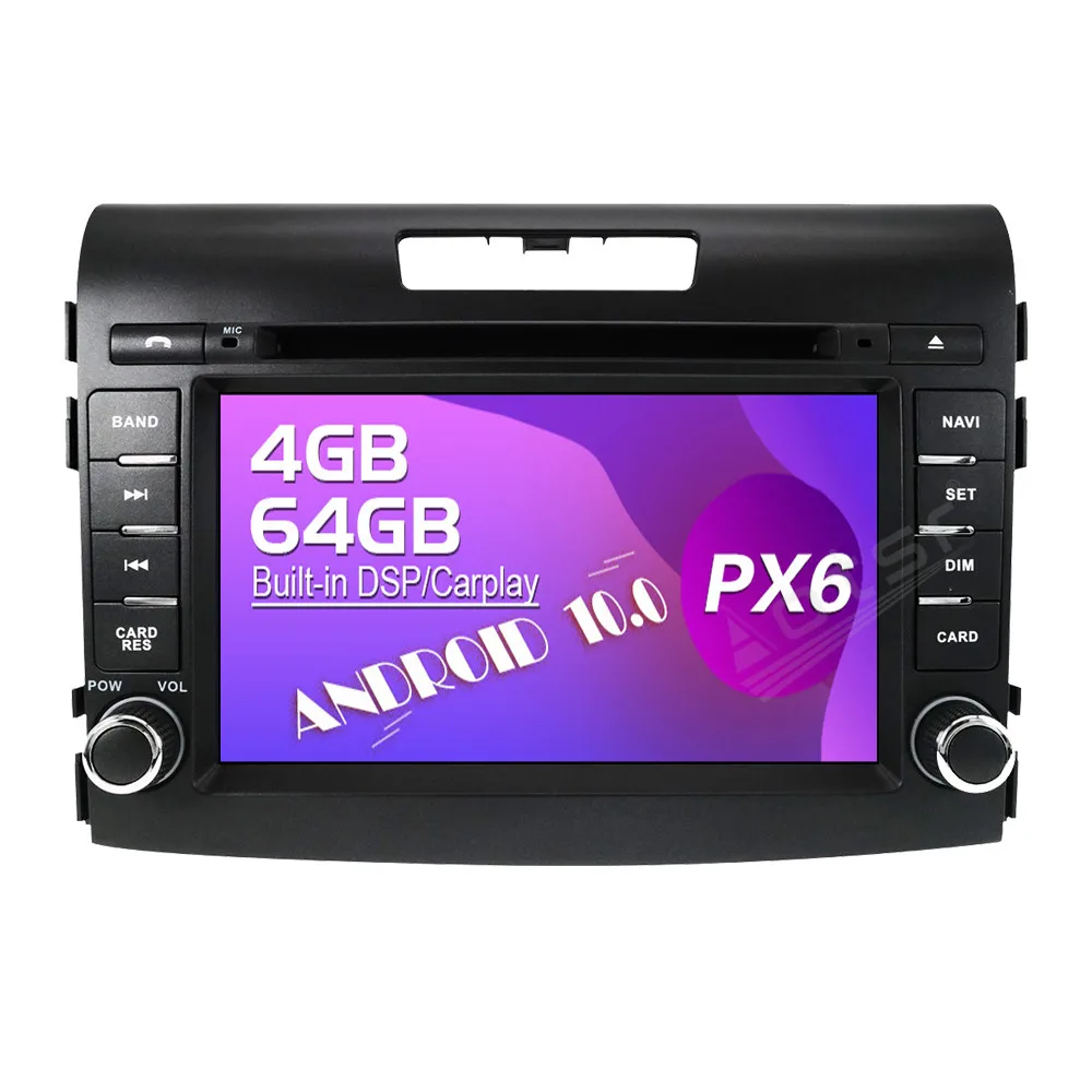 64G Android Touch Screen Car Video Radio Stereos DVD Player Multimedia System For Honda CRV 2012-2016 GPS Navigation