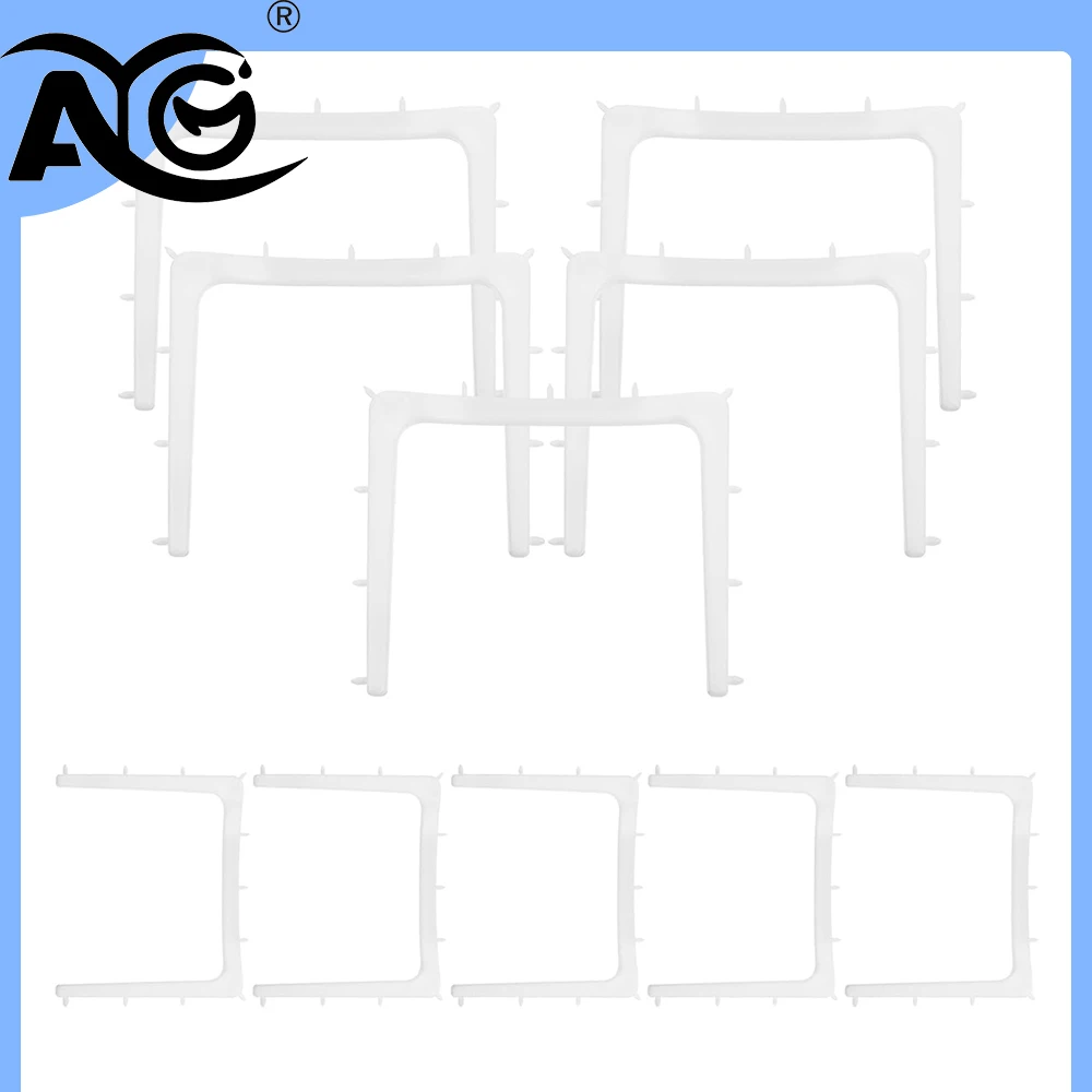 

AG 10Pcs/Set Dental Plastic Rubber Dam Frame Holder Instrument Dental Rubber Dam Frame Dentistry Instruments Tools Autoclavable