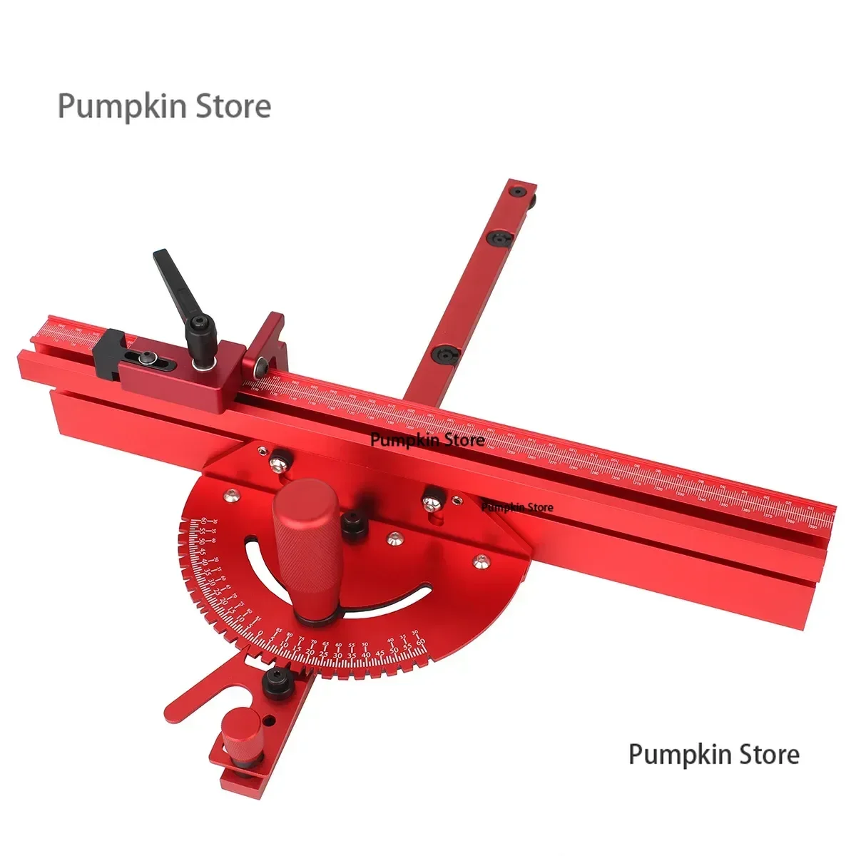 

Precision mitre gauge, Suitable for table saw expansion and contraction Aluminum diagonal fence repeated