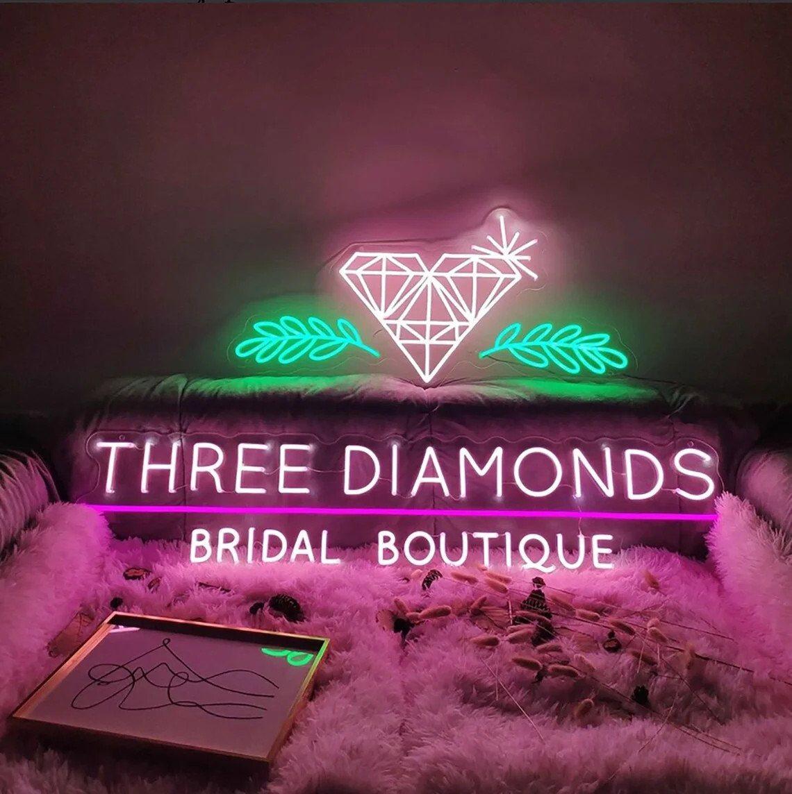 Custom Led Letters Neon Sign Businss Logo Cartoon Characters Can UV printed Design For Party Home Outdoor Storefont Wall Decor