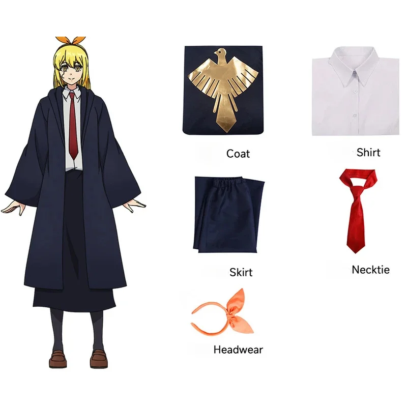 

Mash Lemon Varita Abel Lance Cosplay Costume Anime Mashle Magic and Muscles Cos Women Men Uniform Suit Halloween Carnival Party