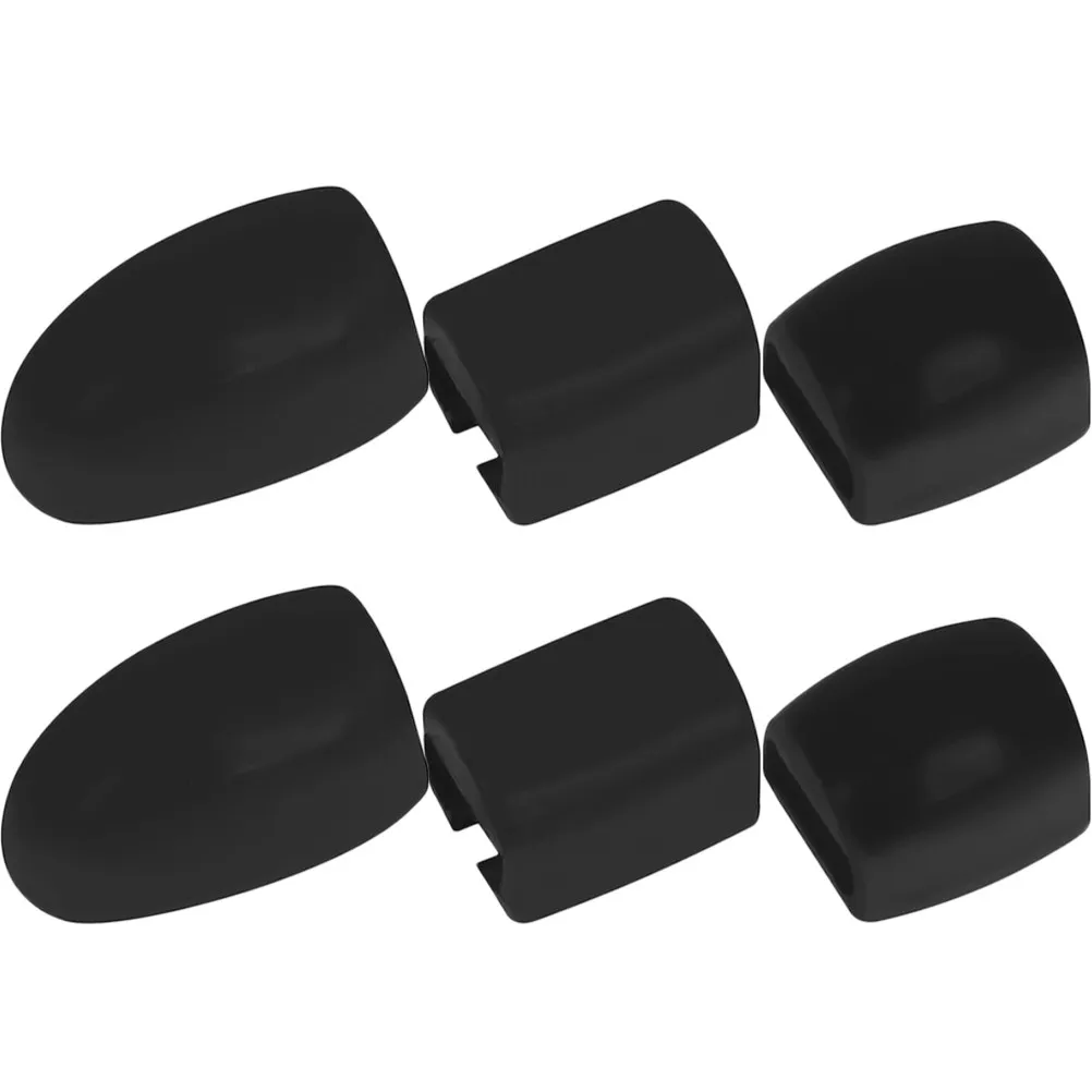 6Pcs Saxophone Side Key Pads Silicone Riser Sax Accessory Instrument Supplies Sax Side Key Protective Cover Replacement