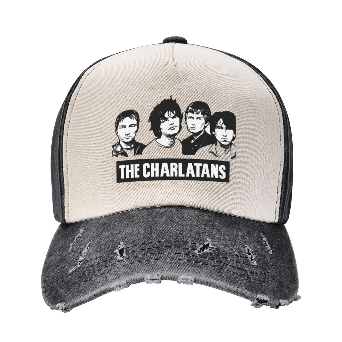 

The Charlatans The Baseball Cap tea Hat Luxury Brand Uv Protection Solar Hat black Boy Women's