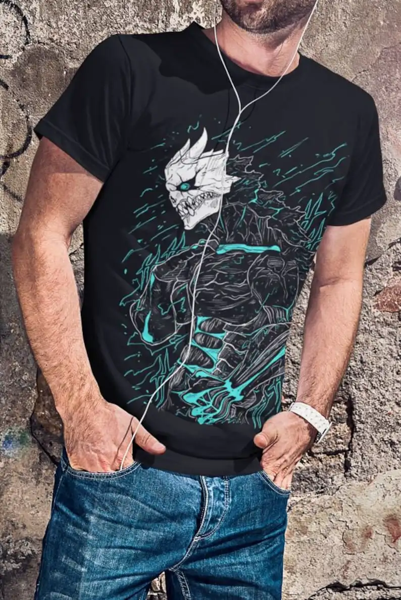 Japanese Kaiju Shirt, Japanese Shirt, Aesthetic Clothing, Funny Tee, Soft Cotton Tee