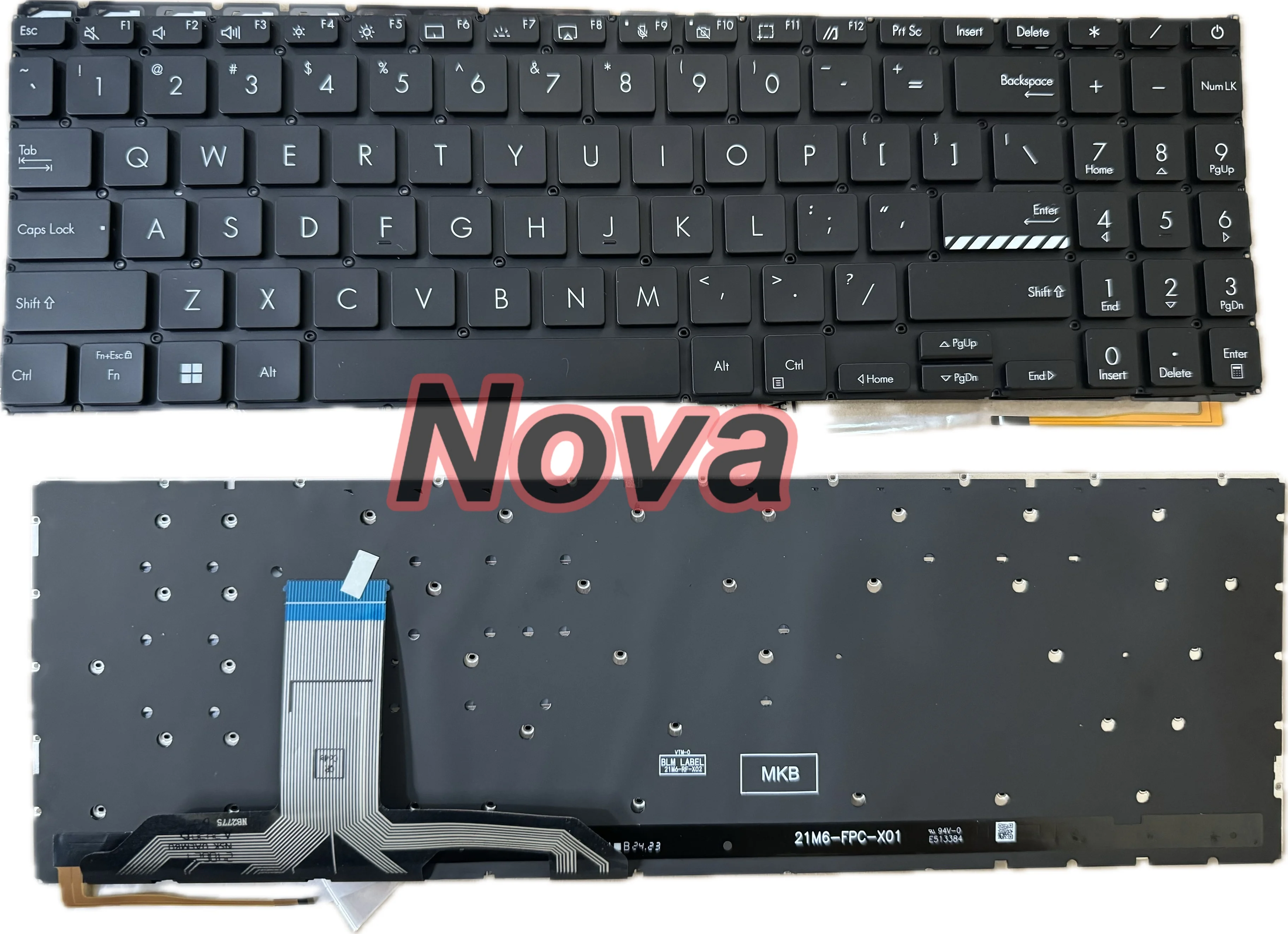 

100% новая клавиатура с подсветкой US/TI для ASUS X1502ZA X1502VA X1503Z X1503ZA K6602Z M1503Q M1502Z B1502 X1603Z X1603ZA