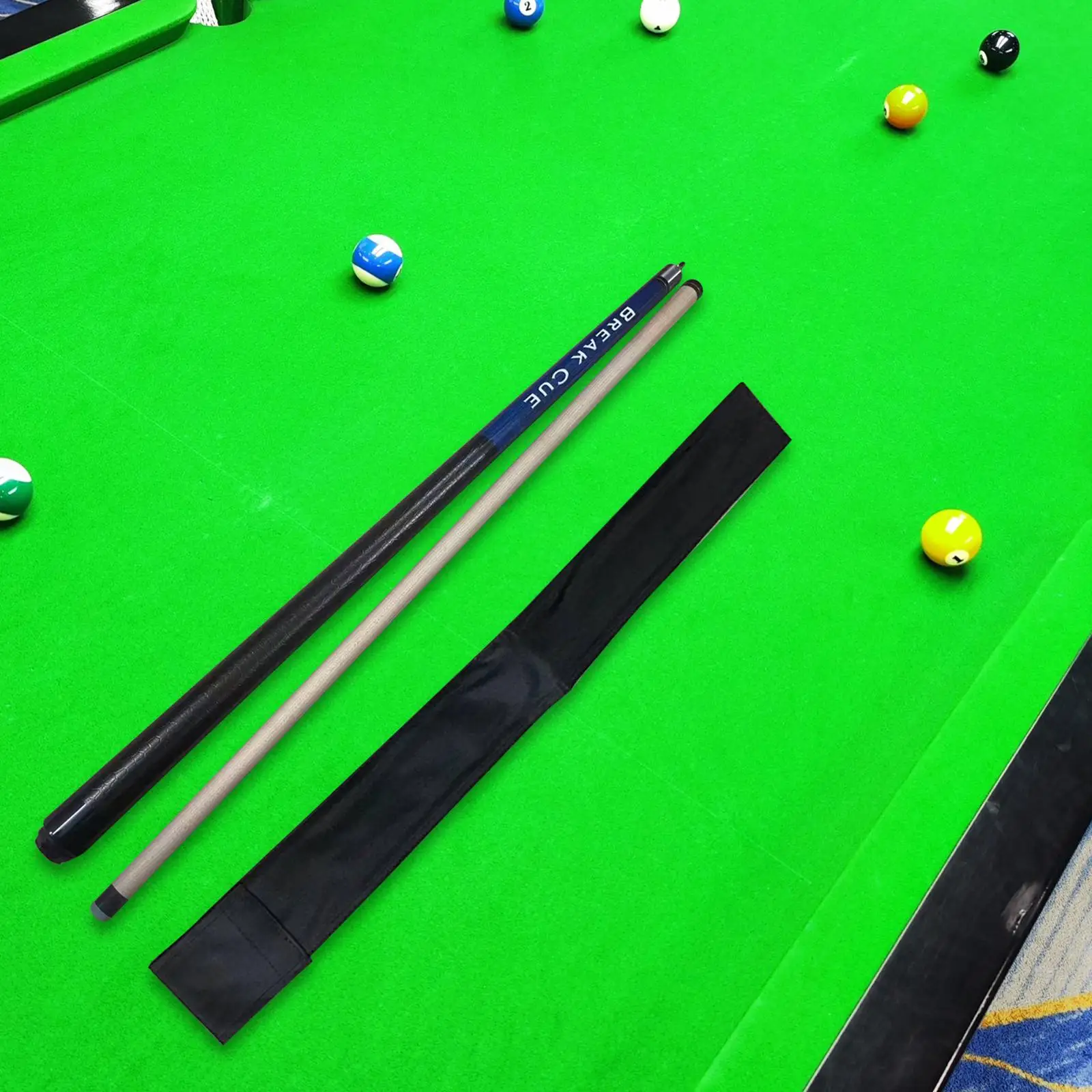 

Бильярдный кий для пула, разборный (1/2), удобный для захвата, 55,12 дюйма, с наконечником 13,8 мм, для игры в снукер, для игроков и баров