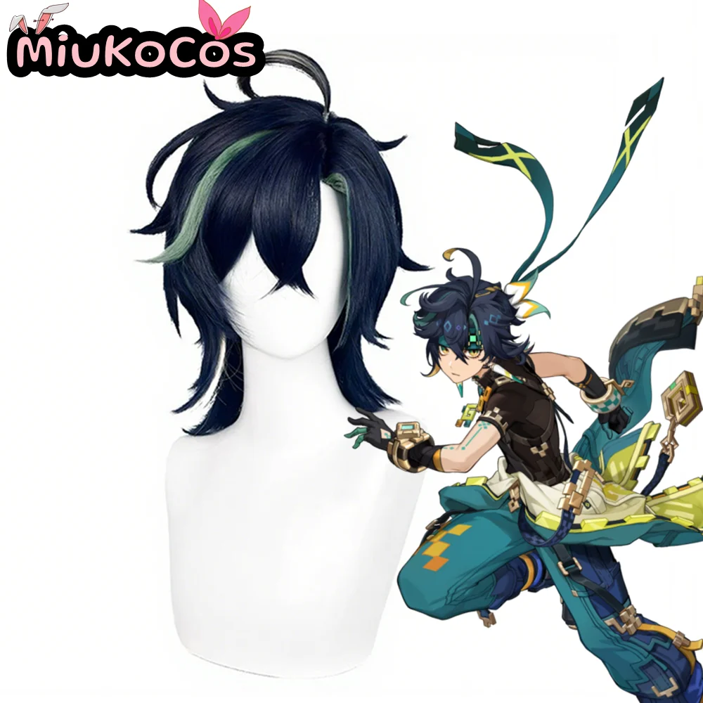 

IN STOCK Kinich Cosplay Wig MiukoCosplay Game Genshin Impact Cosplay