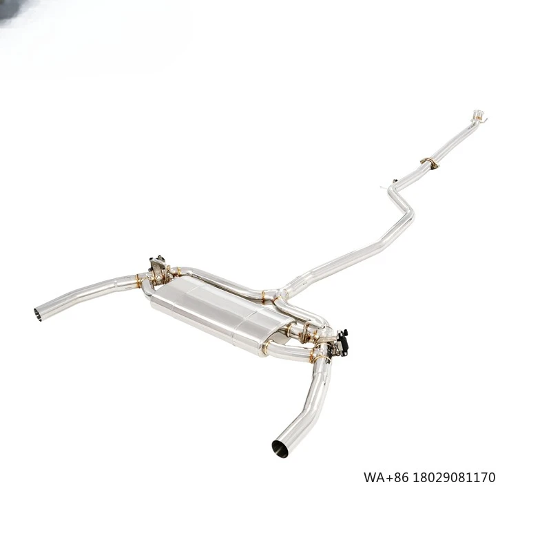 

Выхлоп Catback для CLA200 1.6T 2014-2016, высокопроизводительная выхлопная труба из нержавеющей стали SUS304 Escape