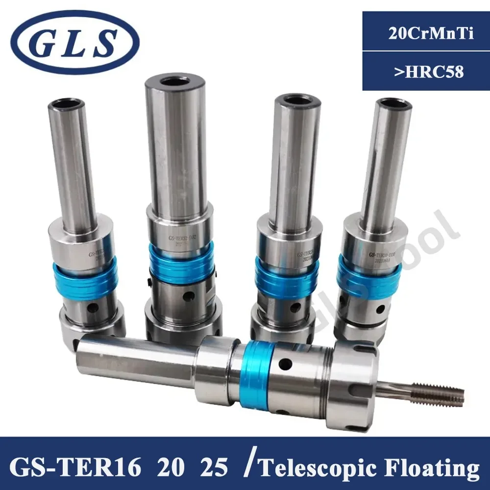 Imagem -01 - Torneira Telescópica Flutuante Chuck Tap Fixture Proteção contra Sobrecarga de Torque Alça Flexível Gs16 Gs20 Gs25 Ter16 20 25 32 torneira telescopica flutuante chuck tap fixture protecao contra sobrecarga de torque alca flexivel gs16 gs20 gs25 ter16 20 25 32 01