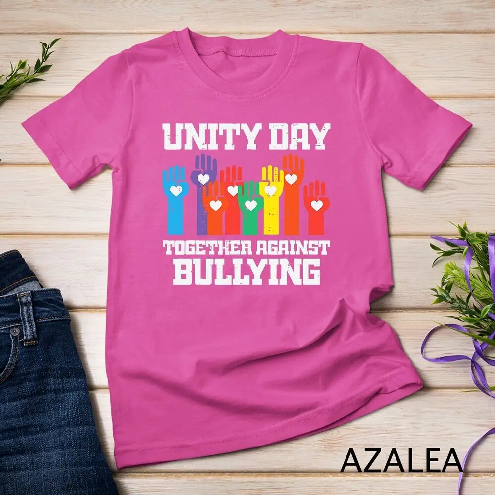 Together Against Bullying Orange Anti Bully Unity Day Kids Unisex T-shirt