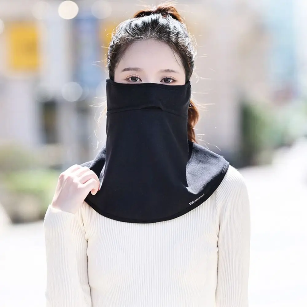 Eenvoudige buissjaal Rijgezichtsmasker Pluche verdikte oorklep Wikkelmasker Winddichte gehoorbescherming Winter nekwarmer Buiten