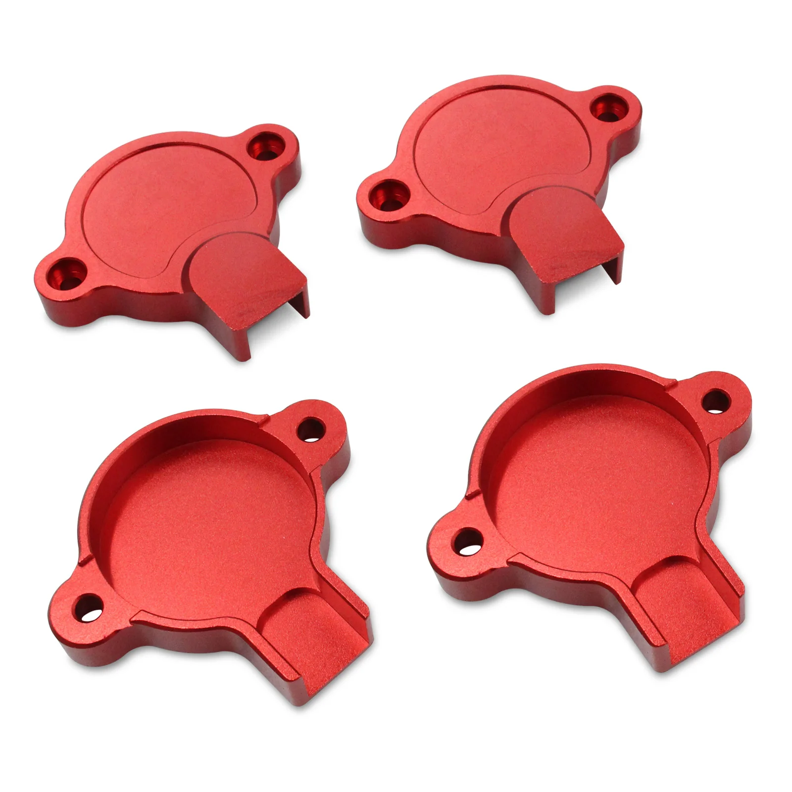 Car Modification Cam Solenoid Cover 4PCS Red For 2013-2023 Subaru BRZ Toyota 86