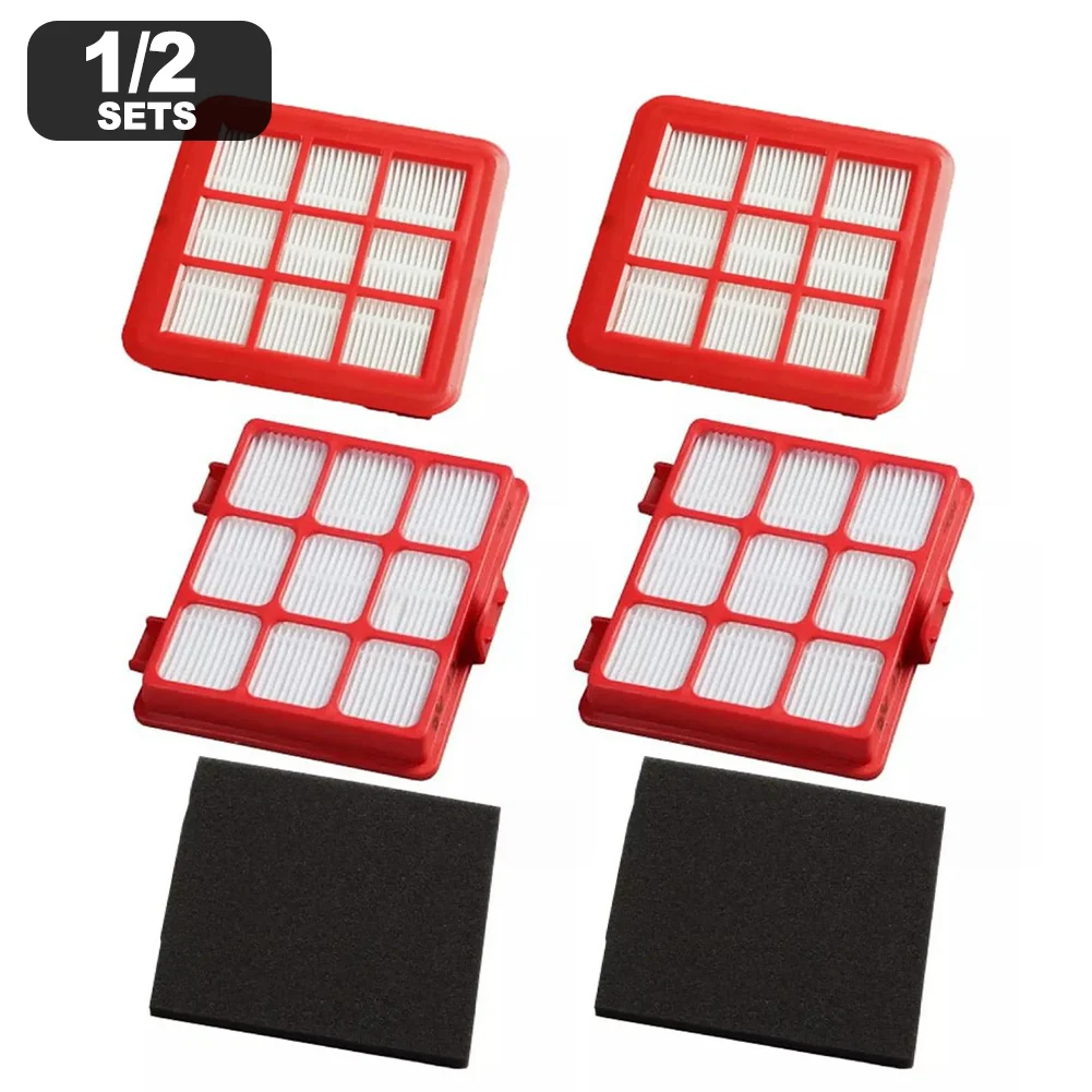 

1set Motorized HEPA Filter Foam Filter Exhaust HEPA Filter For GORENJE VC1701GACWCY For BEKO VCO32803AF Cyclonic Vacuum Cleaner