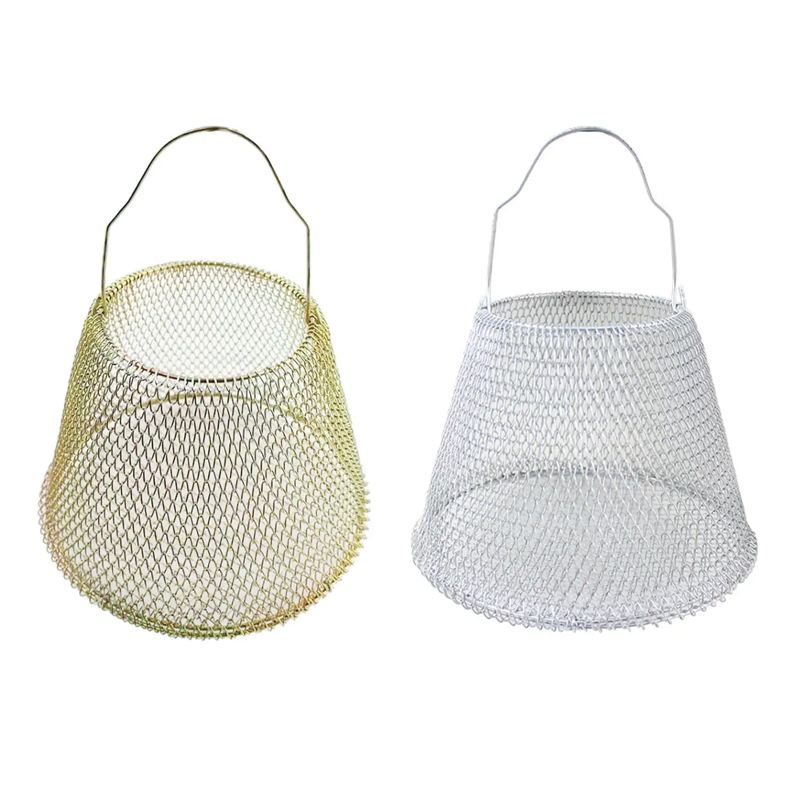 Egg Basket Holder Wire Egg Basket Iron Gathering Basket Egg Storage Basket for