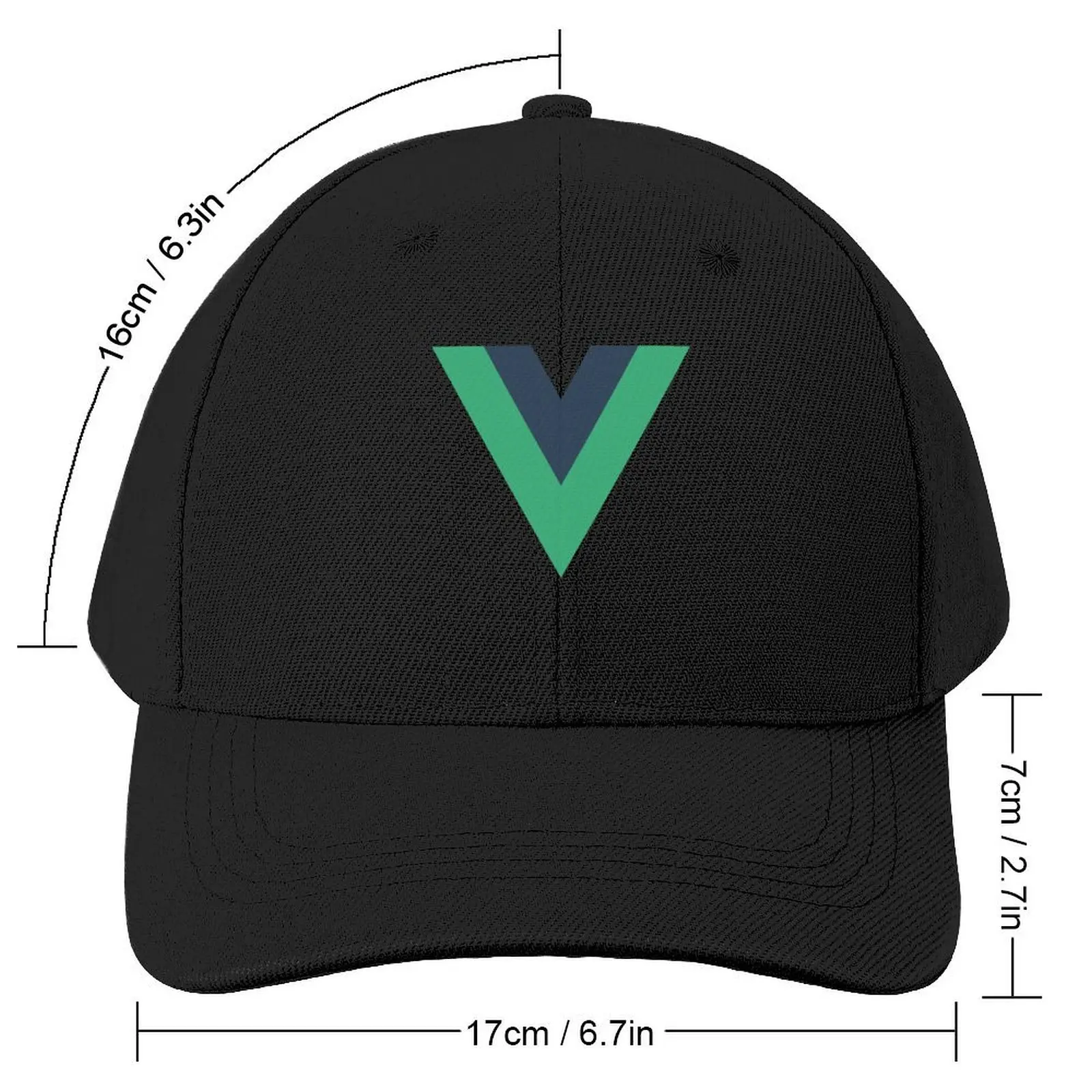 Vue Vue JS Baseball Cap Snap Back Hat Fishing cap Women Hats Men's