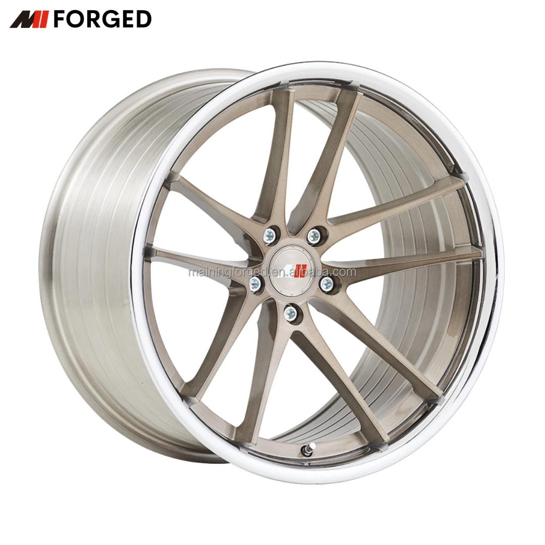 

MN 5x130 5x112 5x120 Custom 2 Piece Forged Wheels for Porsche 911 Turbos 991 992 GT3 BMW M3 Competition G80 M3 5 Series Rims