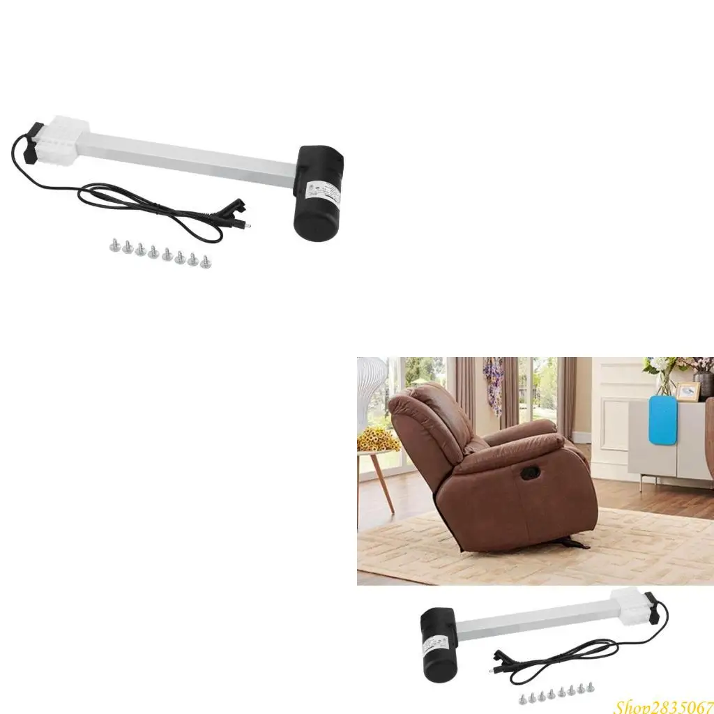 Portable Low Noise ABS Housing Actuator 650N Thrusts/Pull Capacity 24V Input for Adjustable Furniture Refurbishment 831F