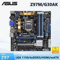 ASUS Intel Z97 Motherboard Z97M/G30AK/DP Motherboard LGA 1150 DDR3 32GB M.2 Micro ATX support 4130 4370 4430 4570 4670 4770 4790