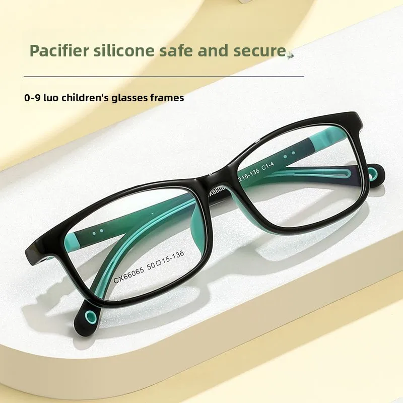 50-15ppsu Prevention and Control Children's Silicone Frame Myopia Glasses Frame Ultra-light High-end Youth Eyewear
