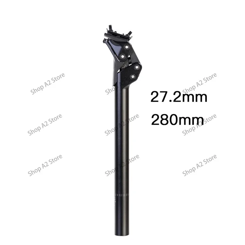 Road gravel for shock-absorbing bicycle seat poles, hybrid, bicycle suspension shock-absorbing carbon seat tubes