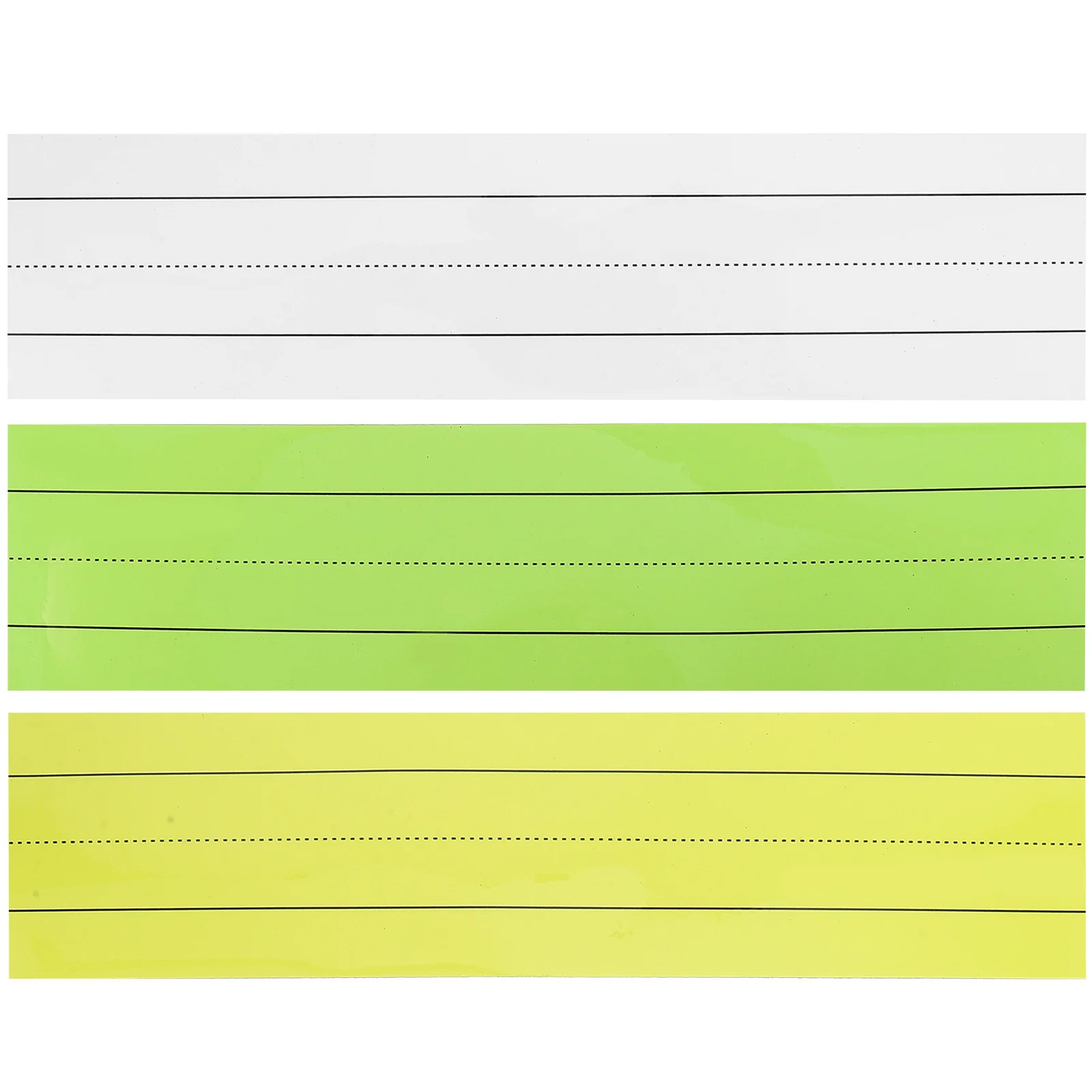 3 قطعة شرائط الجملة المغناطيسية اصطف تصميم شرائط المسح الجاف المغناطيسي للسبورة البيضاء الثلاجة مذكرة دفاتر تسميات يومية قابلة لإعادة الاستخدام