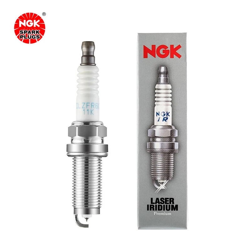 NGK Iridium Platinum Spark plug ILZFR6C-11K 90428 is suitable for Peugeot 301/308（4PCS)