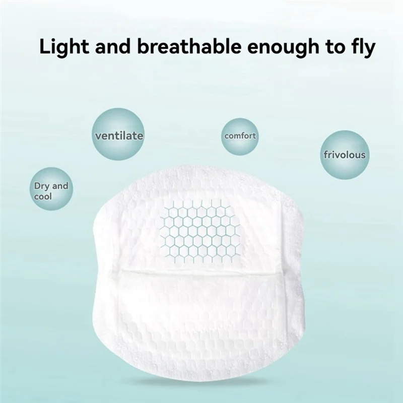 MACH-Anti-Overflow Breast Pad Ringan, Bernapas Dan Sekali Pakai, Bantalan Payudara Nyaman Dan Anti Bocor Selama Menyusui